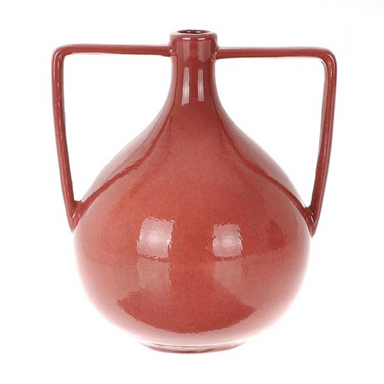 ベースブジーナ23レッド 花瓶 Flower Vase シック インテリア