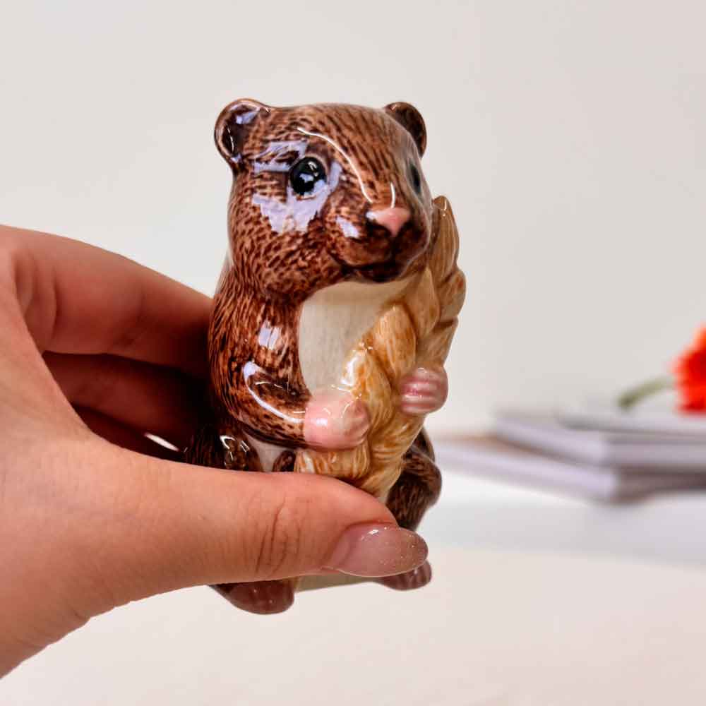 小花入れ 花瓶 カヤネズミ HarvestMouse Bud Vase ねずみ ネズミ 鼠