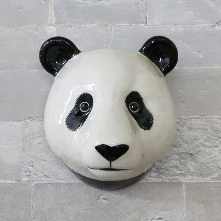 壁掛け 花瓶 パンダ Panda Wall Vase プレゼント クエイルセラミックス