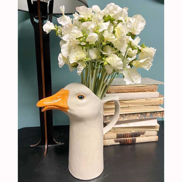 ジャグ 花瓶 水差し ガチョウ がちょう 鳥 Goose Jug ギフト