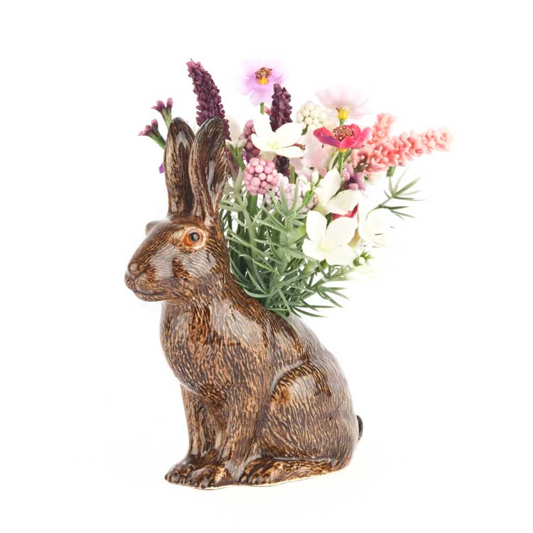 小花入れ 花瓶 うさぎ ウサギ 兎 Hare Bud Vase プレゼント クエイル 