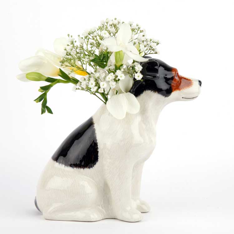 アウトレット品】ジャックラッセルテリア 花瓶 犬 犬好き おしゃれ