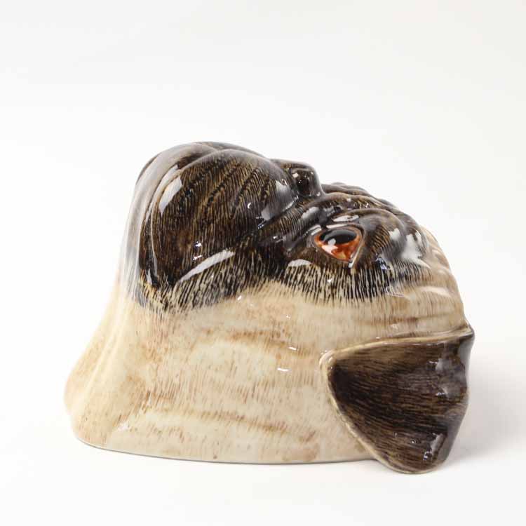 パグさま専用 壁掛け 花瓶 パグ 犬 フォーン Pug Fawn Wall Vase プレゼント