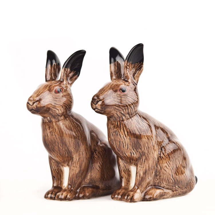 【リュヌとリュカさま】vintage ❀ ヴィンテージ ウサギのフィギュア(a) フィギュア フィギュリン 置物 セット うさぎ ウサギ 野うさぎ Hare