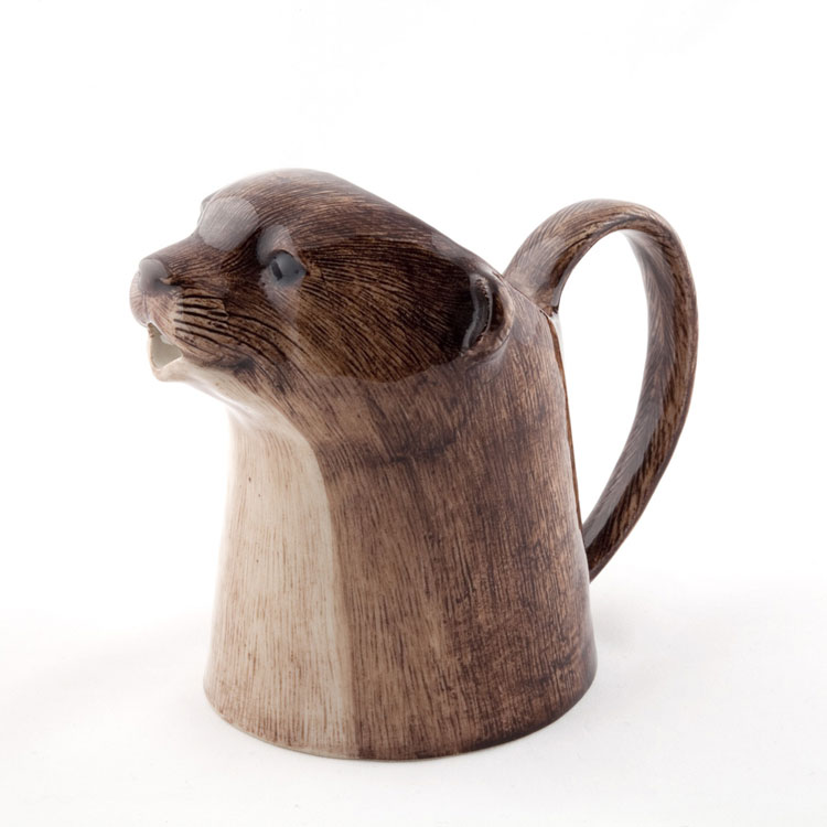 ジャグ 花瓶 水差し カワウソ コツメカワウソ Otter Jug ギフト