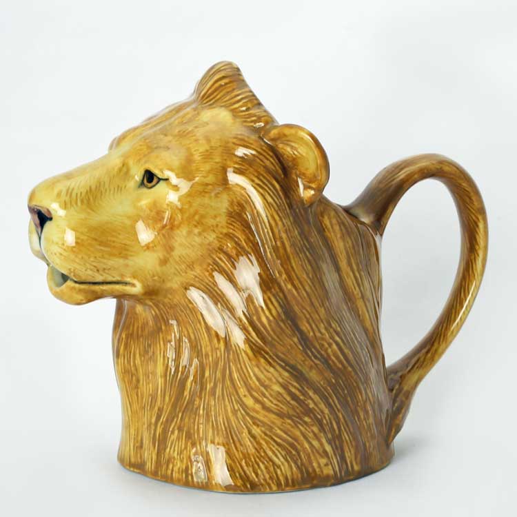 ジャグ 花瓶 水差し ライオン Lion Jug プレゼント クエイル