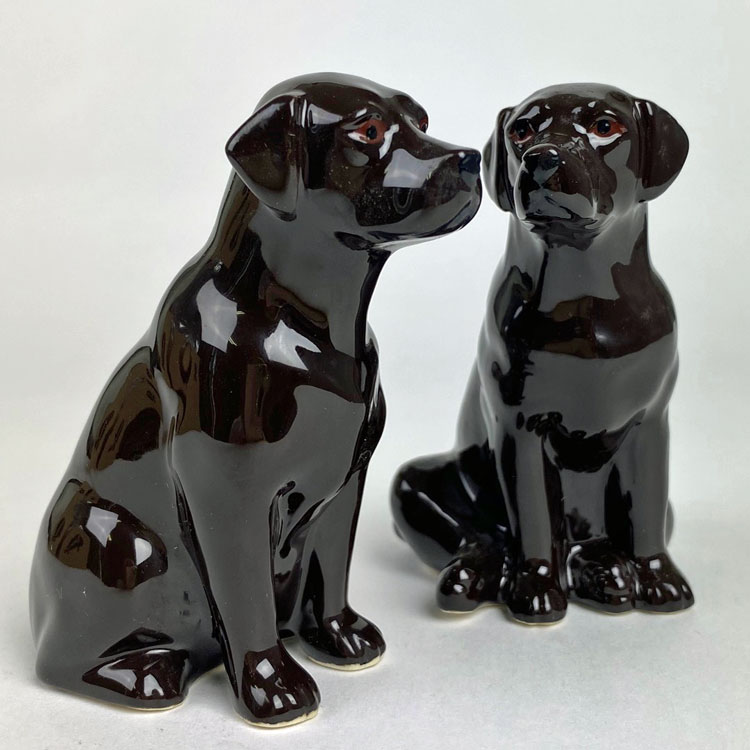 フィギュア フィギュリン 置物 セット ラブラドール ラブ 犬 Labrador