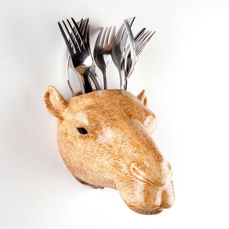 壁掛け 花瓶 ラクダ らくだ Camel Wall Vase プレゼント クエイル
