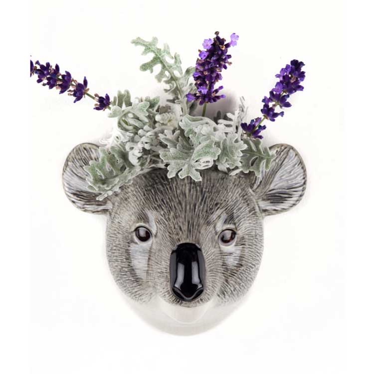 壁掛け 花瓶 コアラ Koala Wall Vase プレゼント クエイル