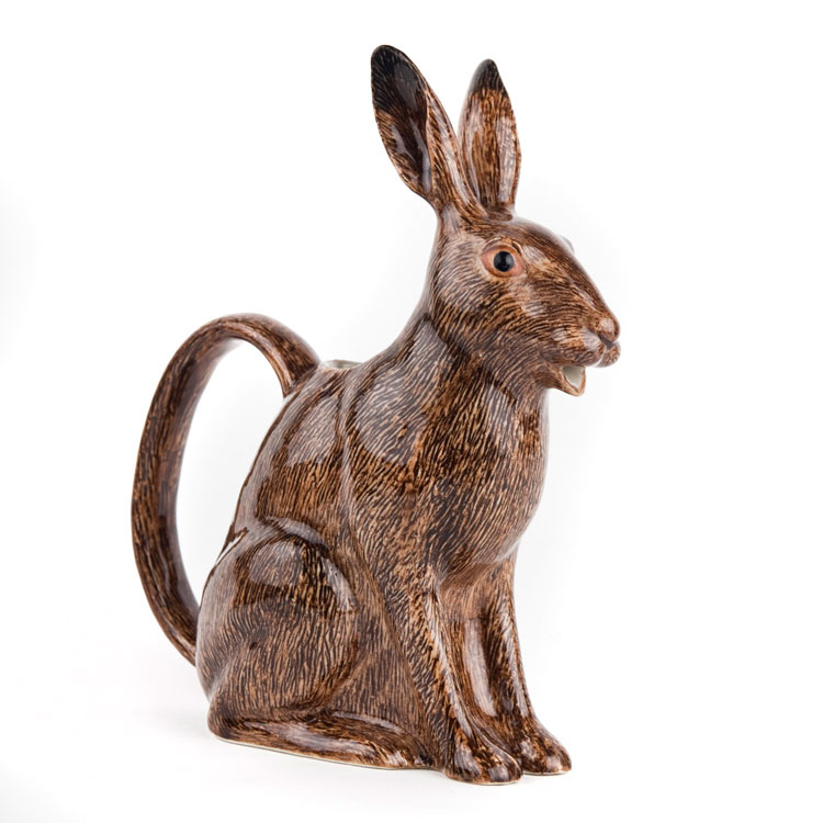 ジャグ 花瓶 水差し うさぎ 野うさぎ Hare Jug プレゼント ク