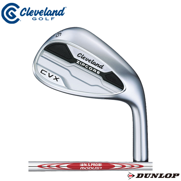 Cleveland（クリーブランド）CVX ZIPCORE ウエッジ N.S.PRO MODUS3 TOUR115 スチールシャフト 2022年モデル :CVXM115WG S:DUNLOP GOLF SHOP