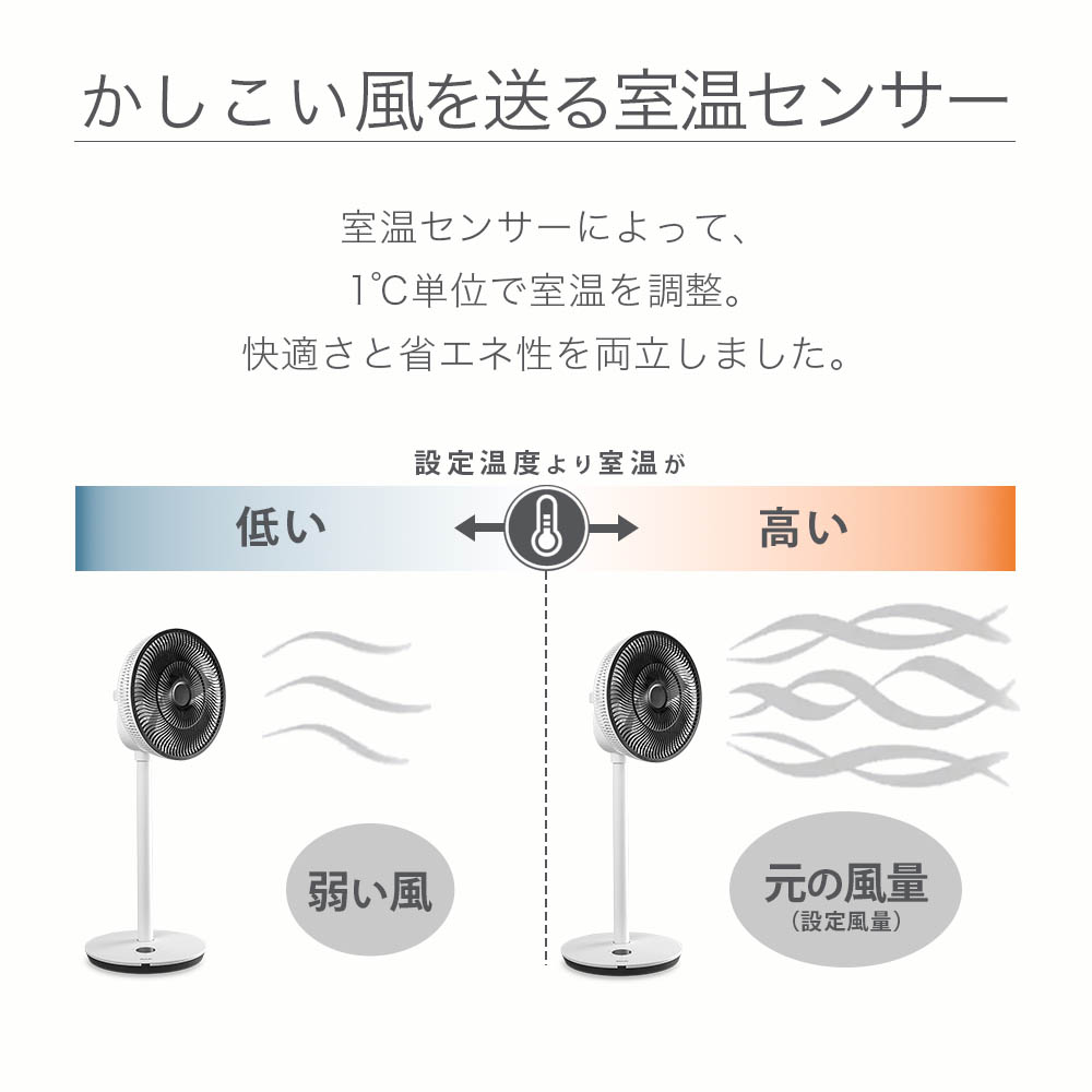 duux 扇風機 dcモーター リビング サーキュレーター 首振り おしゃれ