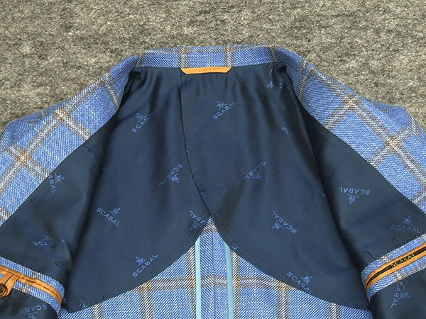 SCABAL生地使用／オーダー・ジャケット ZEGNA（ゼニア） 春夏物ジャケット [SCABAL] スキャバル オーダー生地