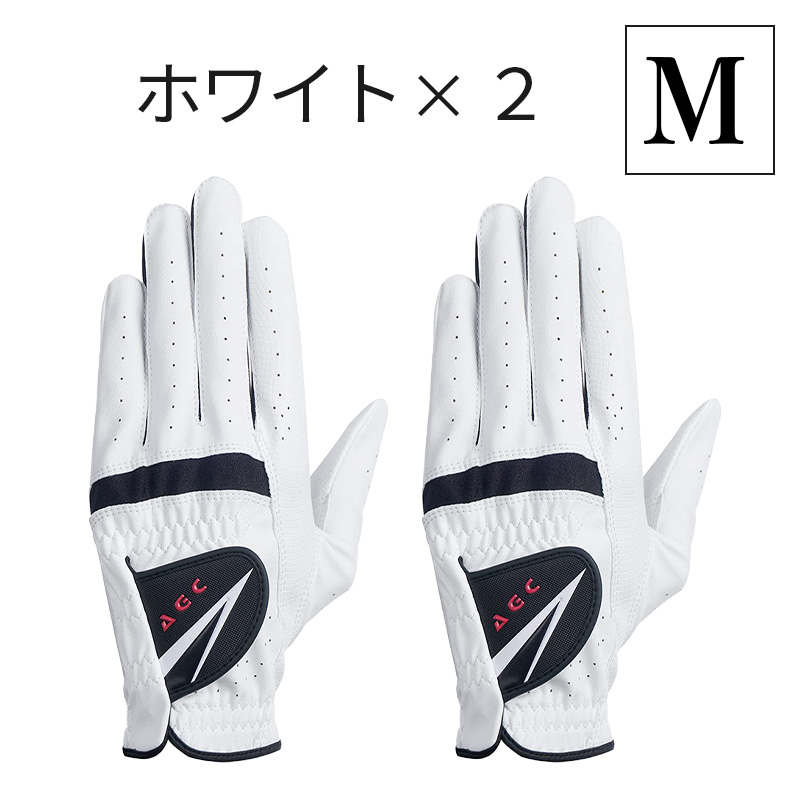 ゴルフ グローブ 手袋 メンズ 左手 2枚セット 1枚入りx2 レザックス