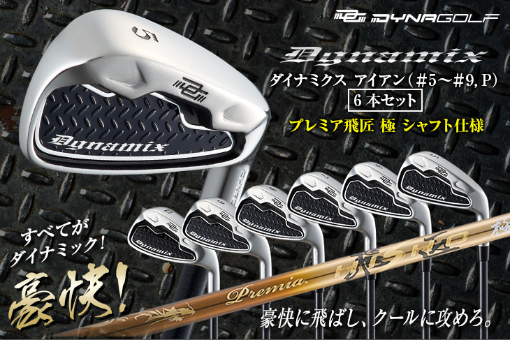 ブランドバッグ通販サイト DYNAGOLF ゴルフ クラブ メンズ アイアンセット 6本 クラブ