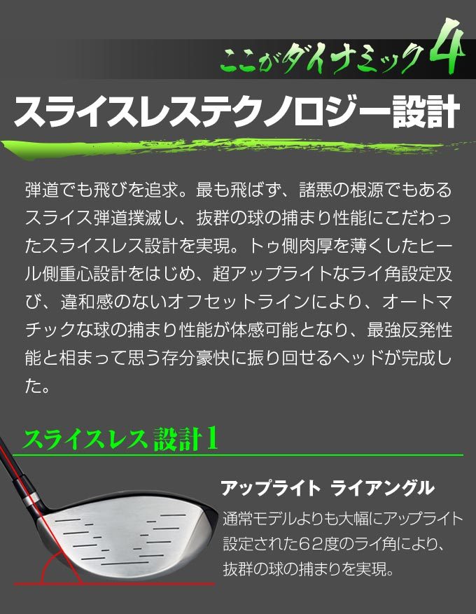 ゴルフ クラブ メンズ ドライバー レフティ 46インチ ルール適合