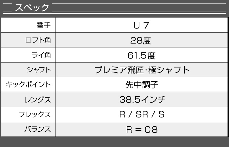 DYNAGOLF ユーティリティクラブヘッドカバー付き DYNAGOLF ゴルフ クラブ ユーティリティ U3 U5 U7 ダイナミクス
