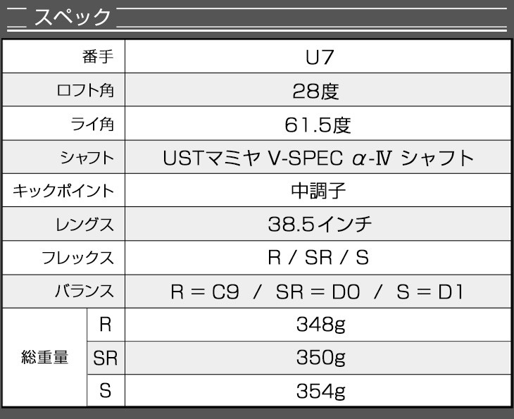 DYNAGOLF ユーティリティ｜クラブ（メンズ）｜ゴルフ｜スポーツ