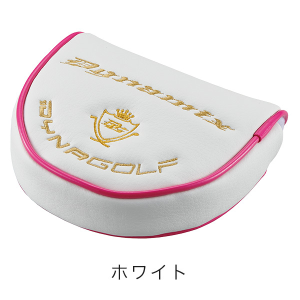 MAFOU S.INP パター 32インチ ブラック 専用ヘッドカバー ゴルフ ☆札幌市 白石店 DYNAGOLF（ダイナゴルフ） ゴルフ ヘッドカバー パター マレット型
