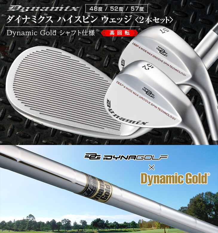 DYNAGOLF ゴルフ クラブ ウェッジ メンズ 2本セット