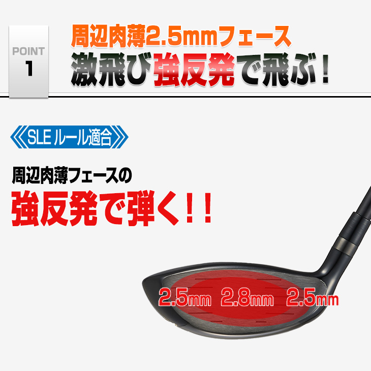 ワークスゴルフ ゴルフ クラブ メンズ 3本セット ドライバー