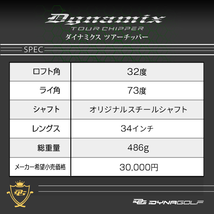 楽天市場】ゴルフ クラブ チッパー レフティ 33インチ ロフト角