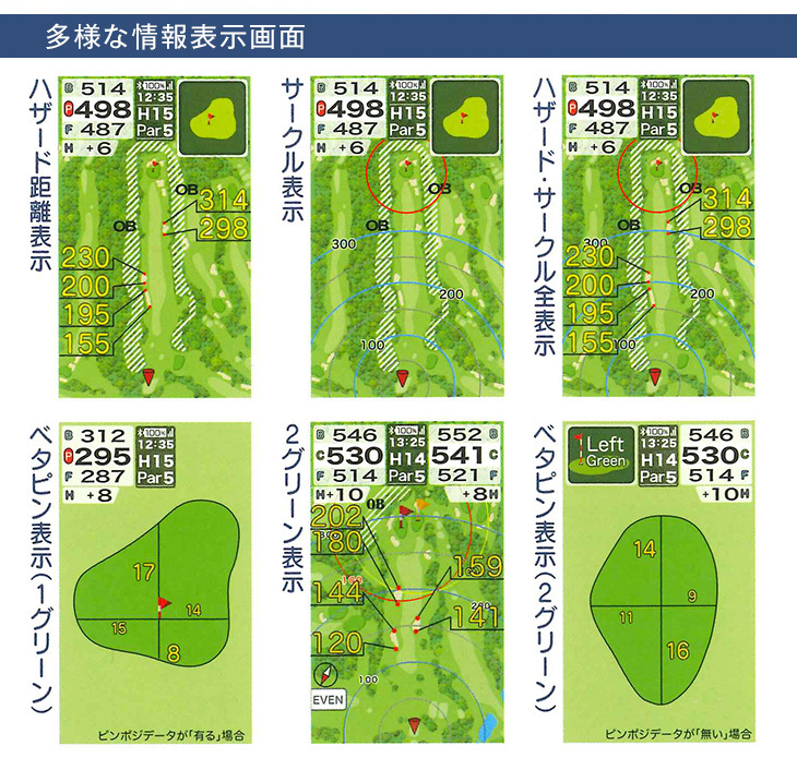EAGLE VISION ゴルフナビ 朝日ゴルフ イーグルビジョン ネクスト2