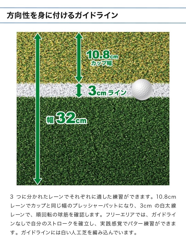DAIYA GOLF ゴルフ練習器具 パターマット ダイヤゴルフ ダイヤパター