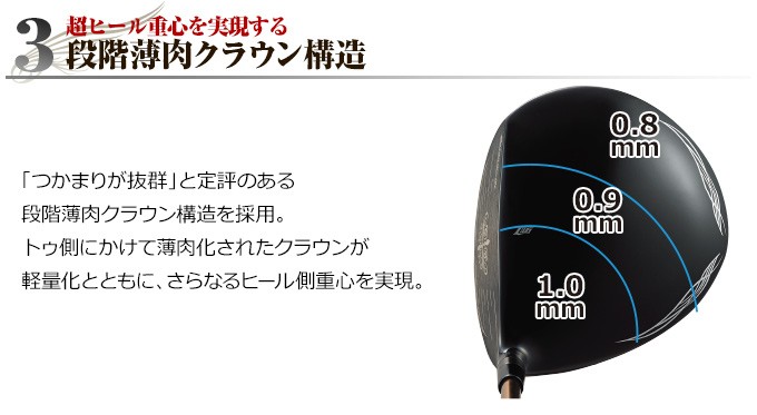 ワークスゴルフ ゴルフ クラブ ドライバー 44インチ 短尺 高反発