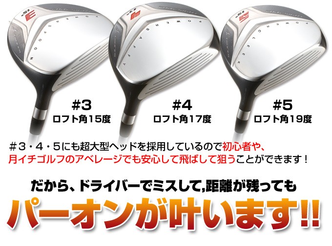 ワークスゴルフ ゴルフ クラブ 2本セット フェアウェイウッド 1w ワークスゴルフ ゴルフ クラブ 2本セット フェアウェイウッド 1w