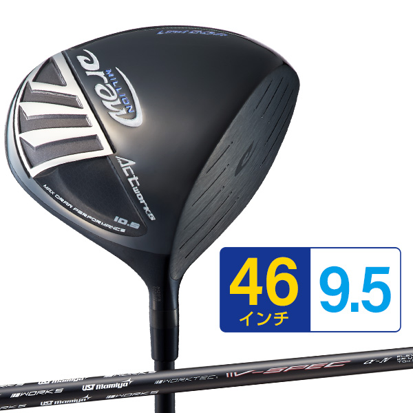 ワークスゴルフ ゴルフ クラブ ドライバー メンズ 46インチ ルール適合