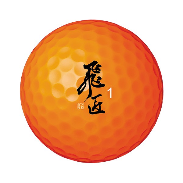 ワークスゴルフ ゴルフボール 1ダース 12球 飛匠イエローラベル 公認球