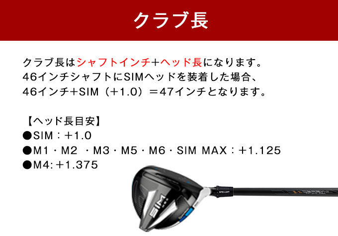 テーラーメイド ステルス2 シム2 M6 M5 M4 M3 M2 ゴルフ シャフト ドライバー用 純正 スリーブ付属 V-spec α-3 単体  中調子 グリップ付き リシャフト ウッド