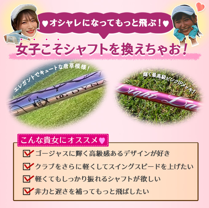 DYNAGOLF（ダイナゴルフ） ゴルフ シャフト テーラーメイド 非純正