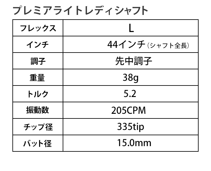 DYNAGOLF（ダイナゴルフ） ゴルフ シャフト スリーブ付き プレミア