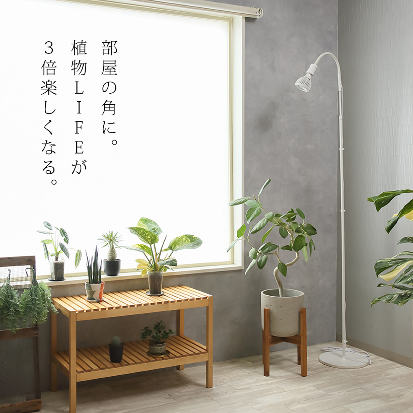 植物育成ライトスタンド（高さ2.1m）「高性能」で、コスパ抜群！観葉