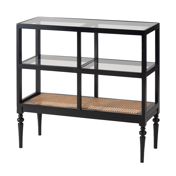 東谷 (豪華2大特典)オープンシェルフ ワイド 3段 ラック ガラス