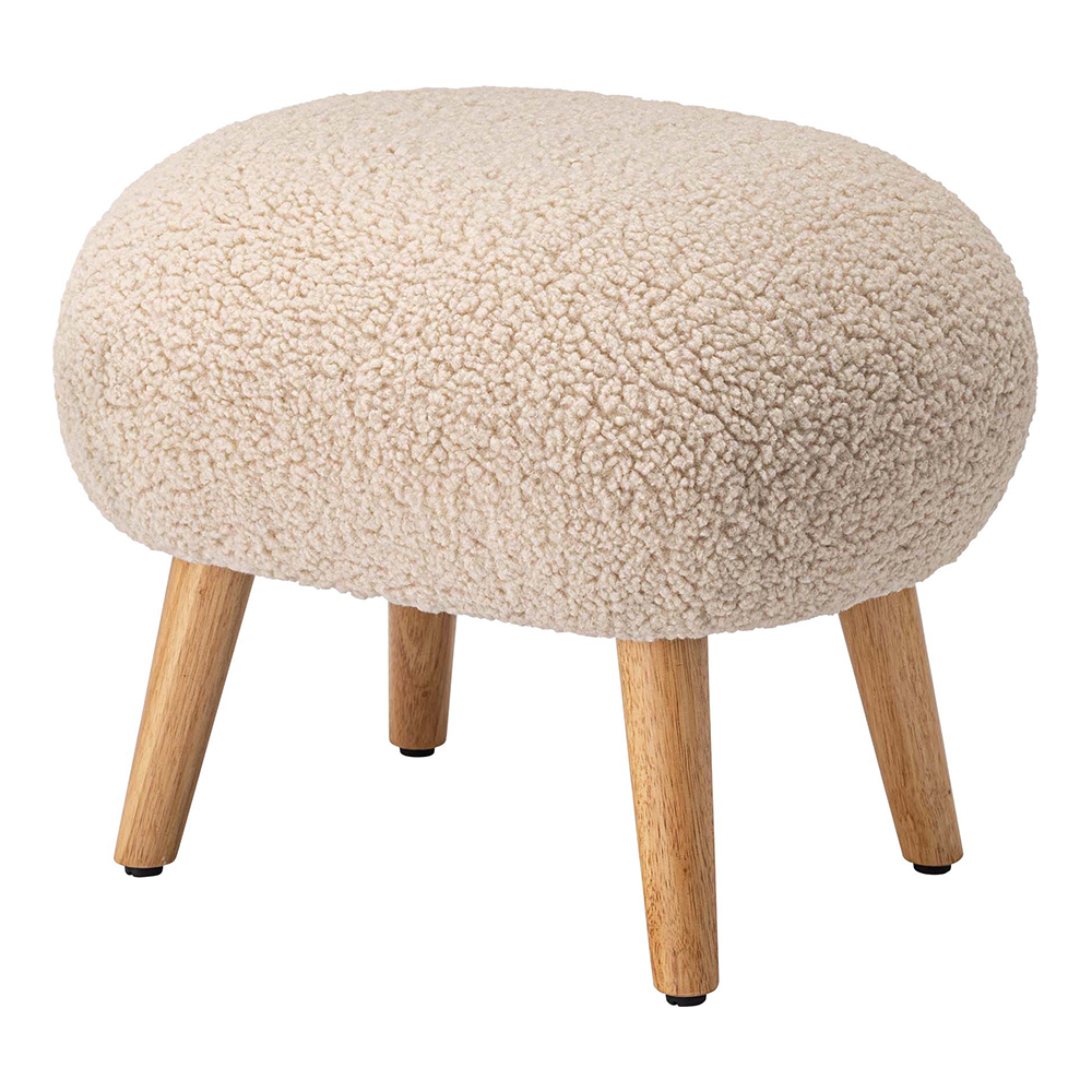 東谷 スツール 木 製 チェア 椅子 イス ムートン 天然木 まる 円 座 形