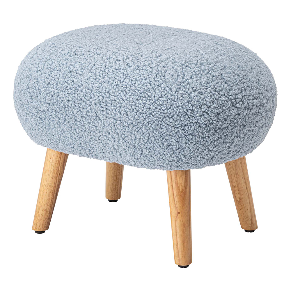 東谷 スツール 木 製 チェア 椅子 イス ムートン 天然木 まる 円 座 形