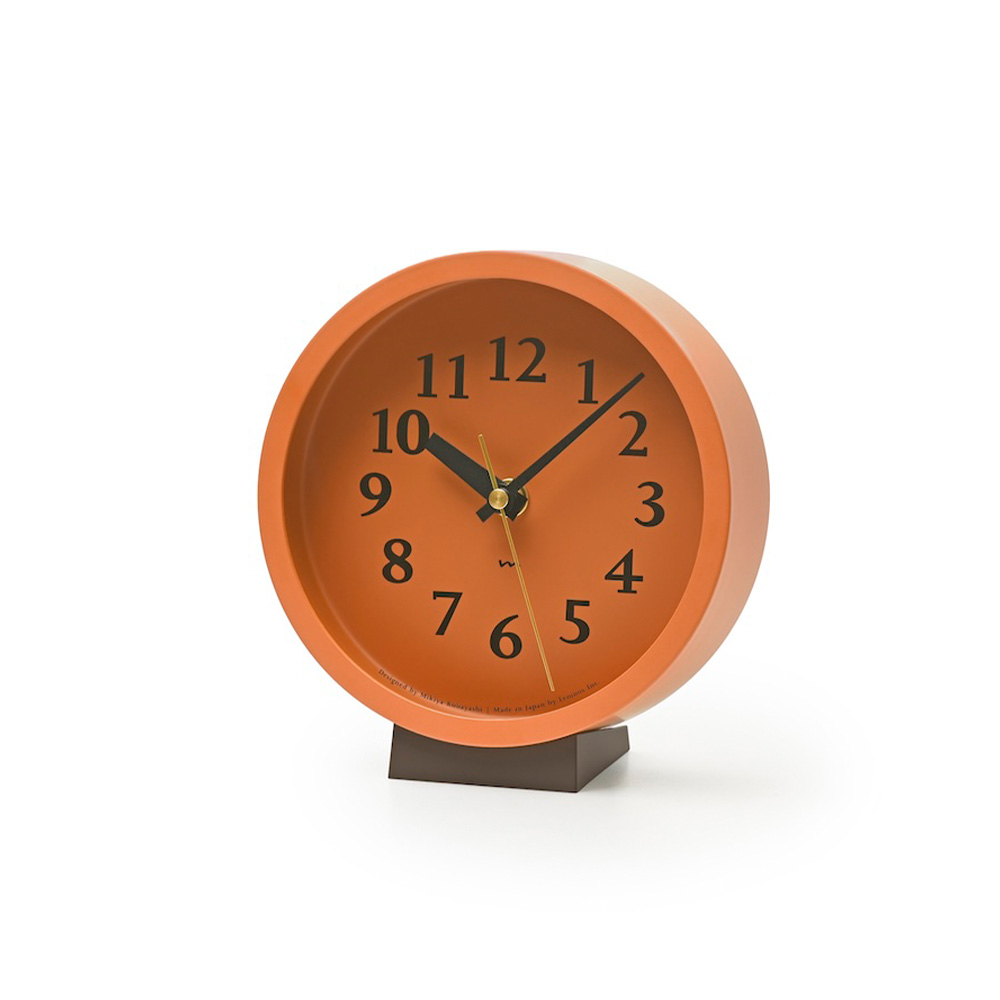 Lemnos（レムノス） 置き 卓上 時計 電波 おしゃれ m clock エム