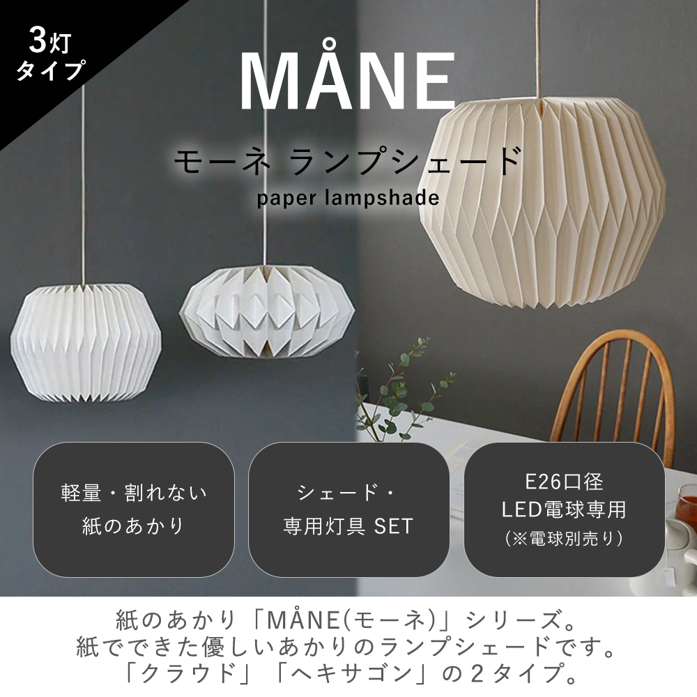 AXCIS（アクシス） (豪華2大特典)ペーパーシェード ペンダント 紙
