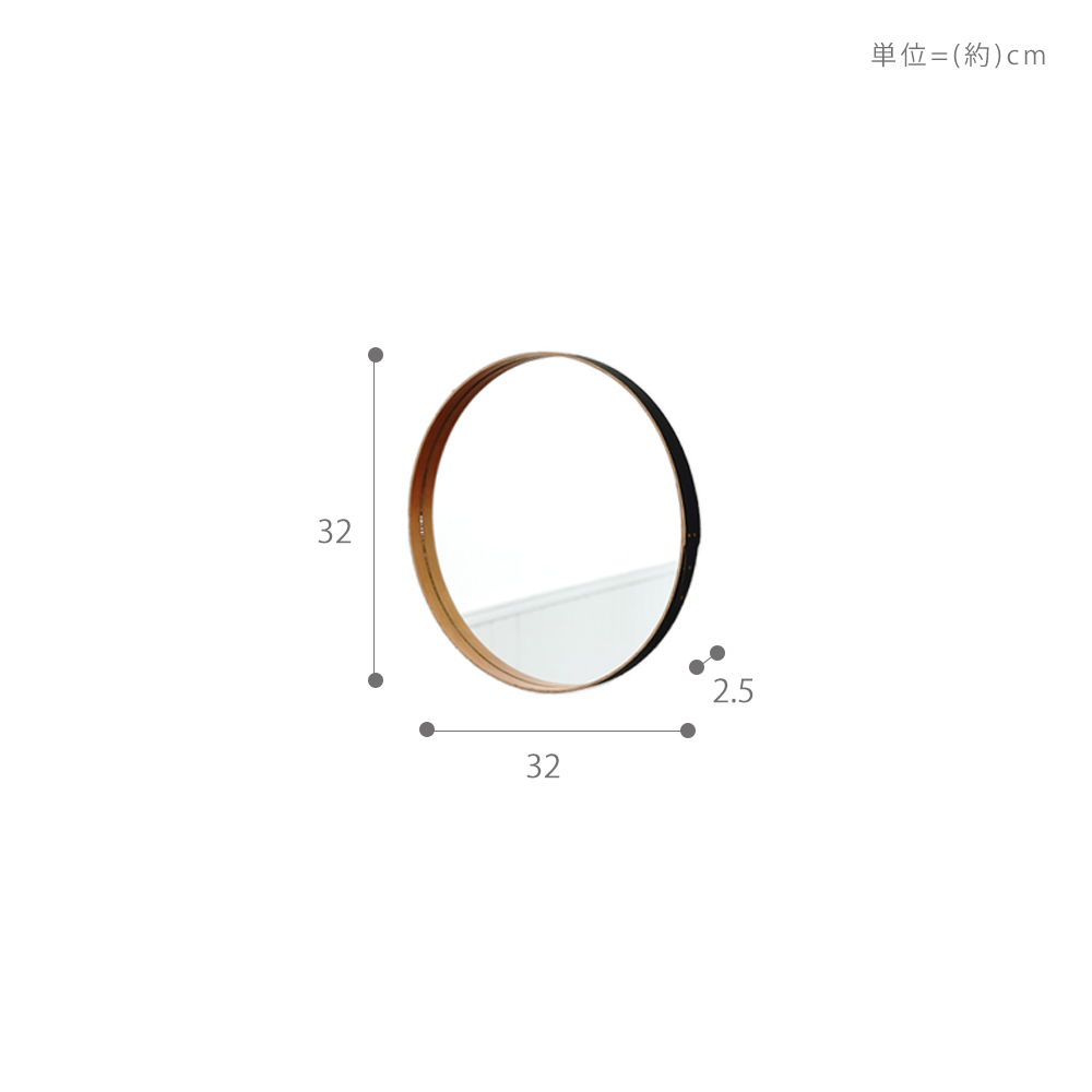 AXCIS（アクシス） (豪華2大特典) シェーカーラウンドミラー ブラック