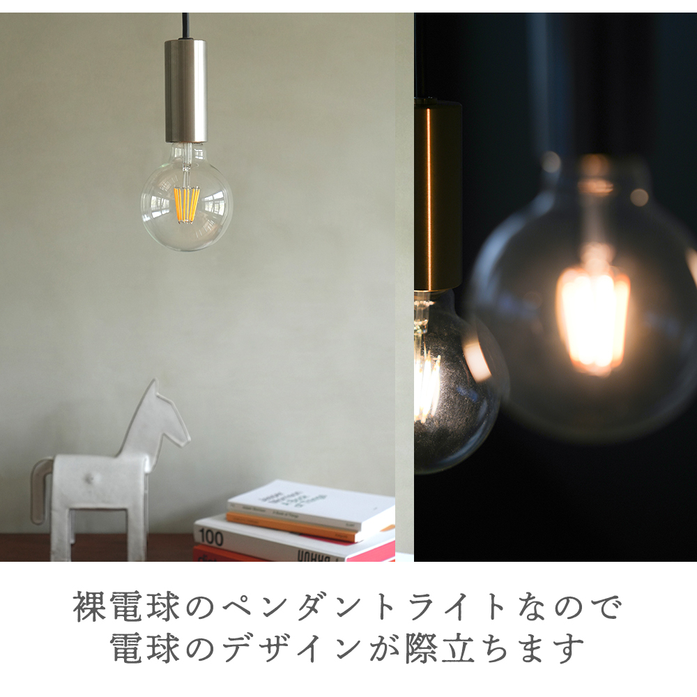 AXCIS（アクシス） ペンダントライト ステンレス E26 ソケット 照明