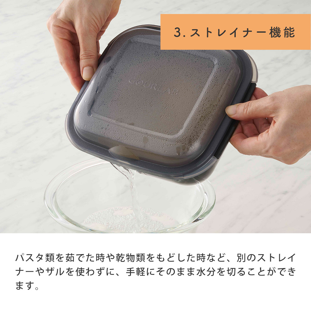 GOURLAB レンジ調理 グルラボプラス スタンダード 4点 セット 電子