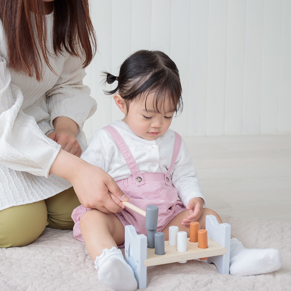 TRYCO（トライコ） おもちゃ ハンマー ベンチ トイ 大工 さん ごっこ