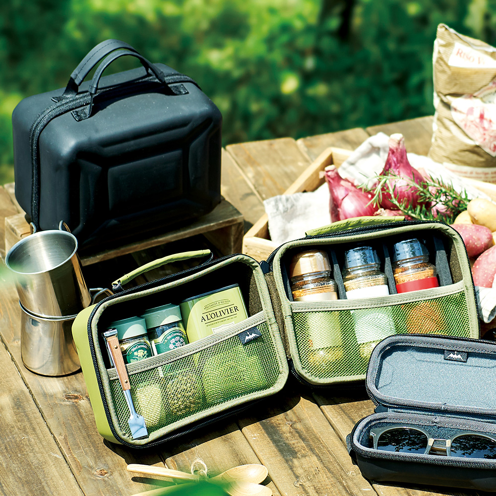 スパイス ケース 調味料 収納 入れ キャンプ アウトドア 用品 ボックス