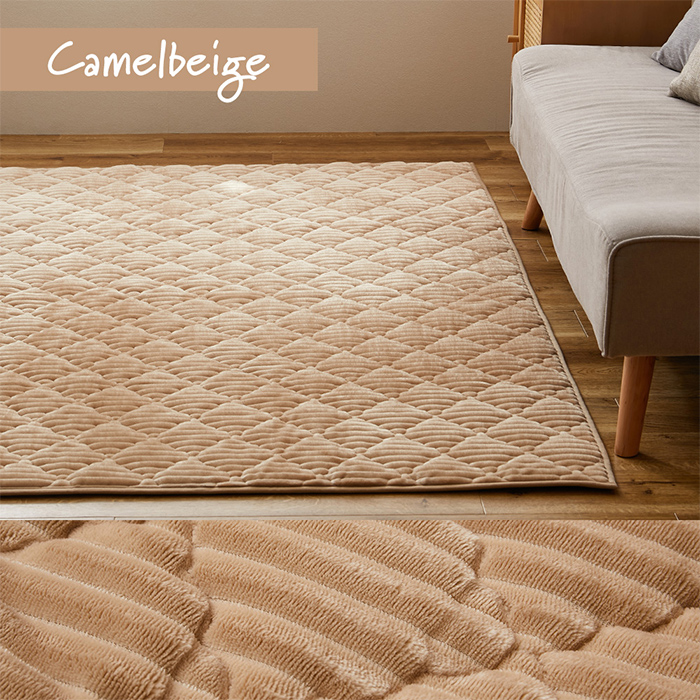 HAGiHARA（萩原） ラグ マット 洗える 厚手 おしゃれ 冬 190×190