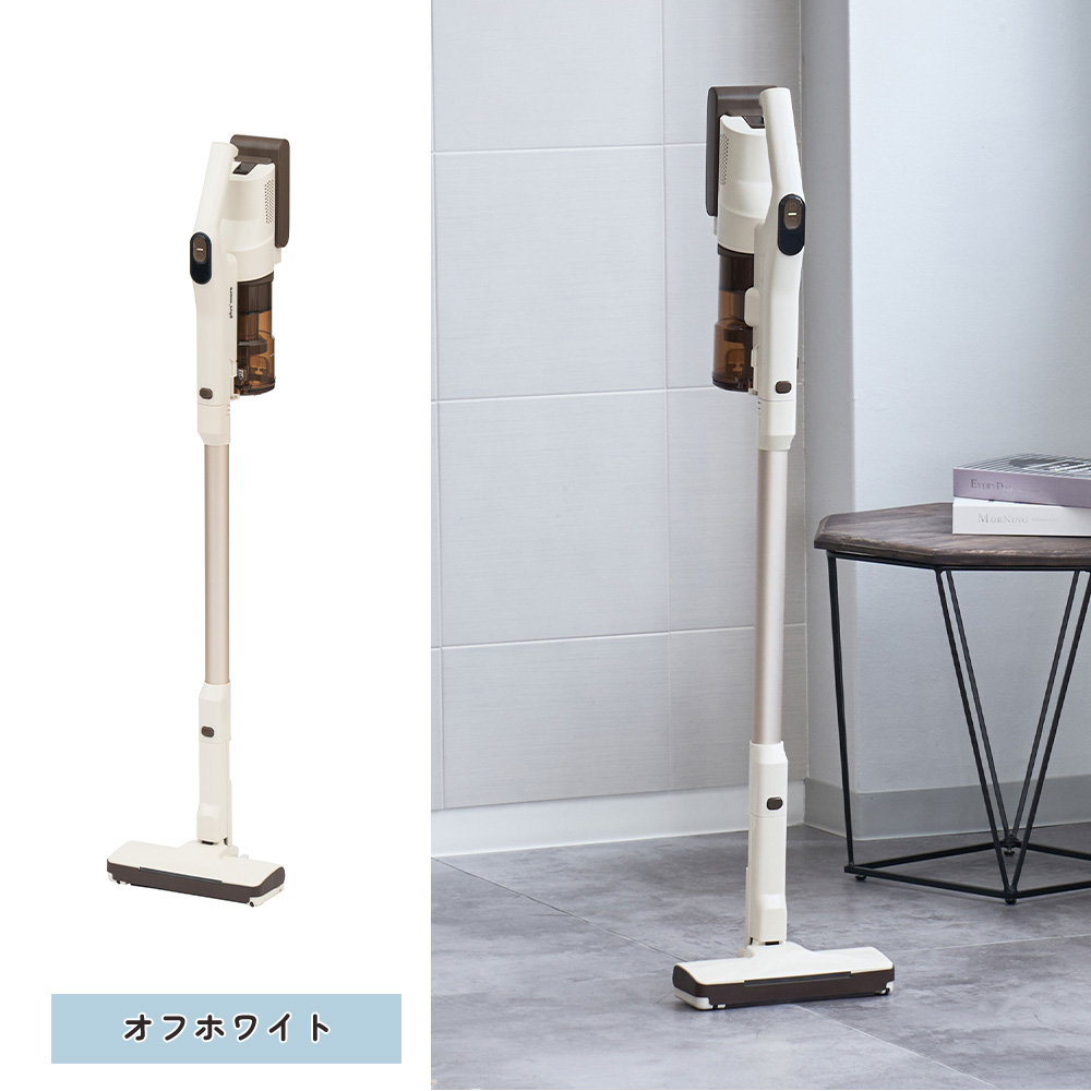 plus more スティッククリーナー コードレス 自立式 アタッチメント
