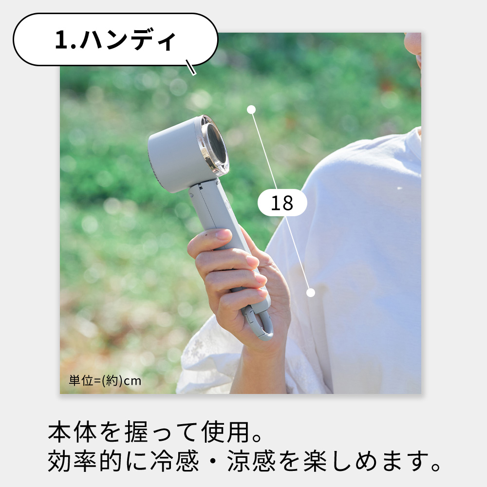 Life on Products（ライフオンプロダクツ） ペルチェ冷却機能 ハンディ