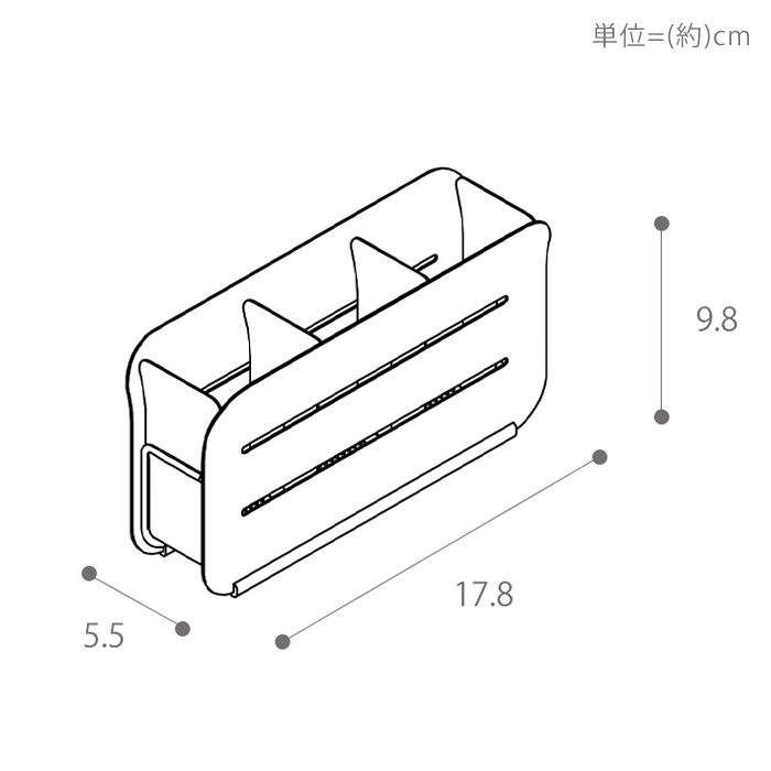 水切りラック ステンレス 箸立て 単品 水切り ステンレス 卓上 日本製 カトラリースタンド キッチン ハナウタ hanauta ビーワーススタイル 燕三条 | be worth style | 10